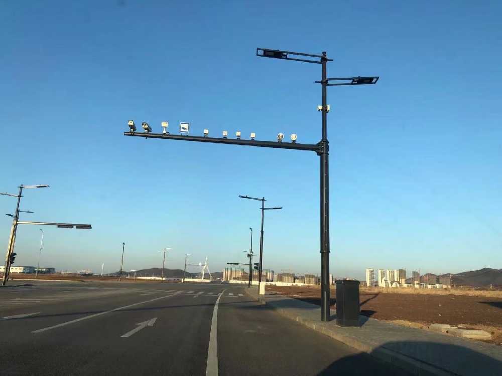 渭南市黑龙江佳木斯综合路灯杆项目